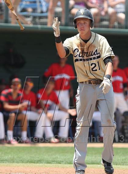 Thumbnail 3 in Oak Hills vs. Citrus Valley (CIF SS D5 Final) photogallery.