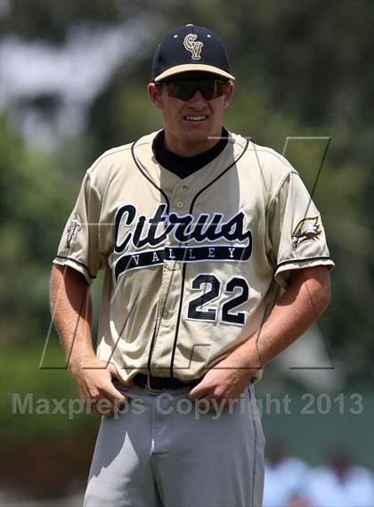 Thumbnail 3 in Oak Hills vs. Citrus Valley (CIF SS D5 Final) photogallery.