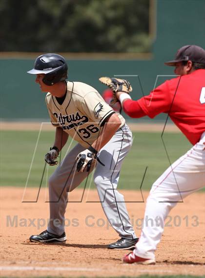 Thumbnail 1 in Oak Hills vs. Citrus Valley (CIF SS D5 Final) photogallery.
