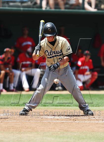 Thumbnail 1 in Oak Hills vs. Citrus Valley (CIF SS D5 Final) photogallery.