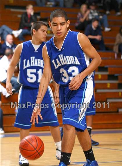 Thumbnail 1 in Capistrano Valley vs. La Habra (OC North/South Challenge) photogallery.