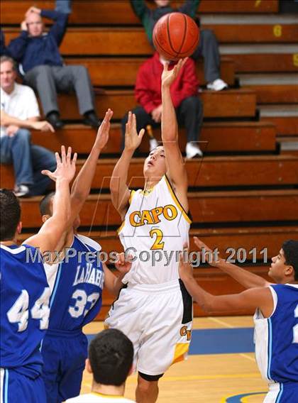Thumbnail 3 in Capistrano Valley vs. La Habra (OC North/South Challenge) photogallery.