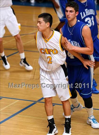 Thumbnail 3 in Capistrano Valley vs. La Habra (OC North/South Challenge) photogallery.