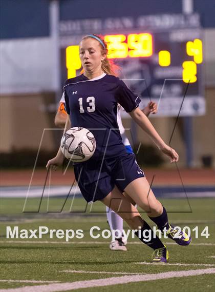 Thumbnail 2 in O'Connor @ South San Antonio (UIL 5A Bi-District Playoff) photogallery.