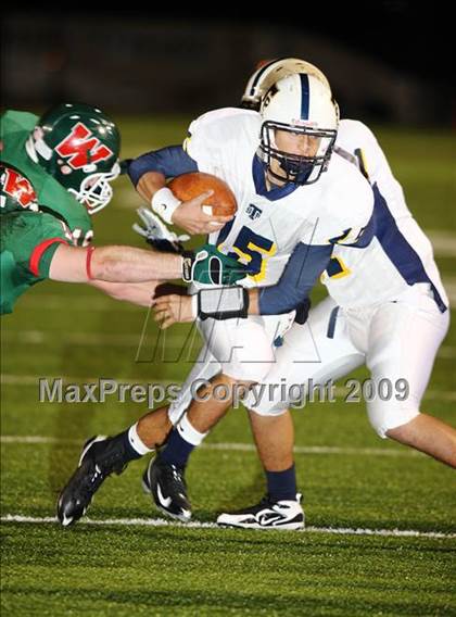 Thumbnail 2 in Stony Point @ The Woodlands (Texas 5A Region II Area Playoffs) photogallery.