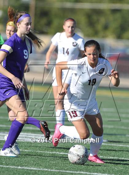 Thumbnail 2 in Notre Dame Prep vs Hamilton (Tournament of Champions) photogallery.