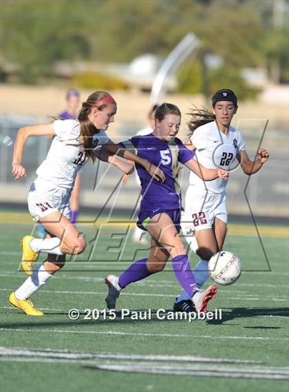 Thumbnail 1 in Notre Dame Prep vs Hamilton (Tournament of Champions) photogallery.