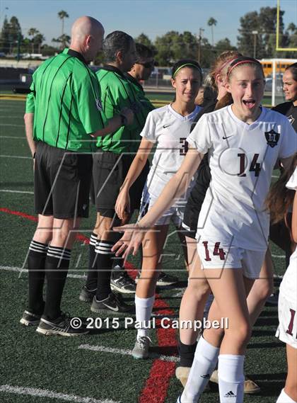 Thumbnail 3 in Notre Dame Prep vs Hamilton (Tournament of Champions) photogallery.