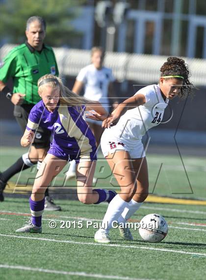 Thumbnail 1 in Notre Dame Prep vs Hamilton (Tournament of Champions) photogallery.
