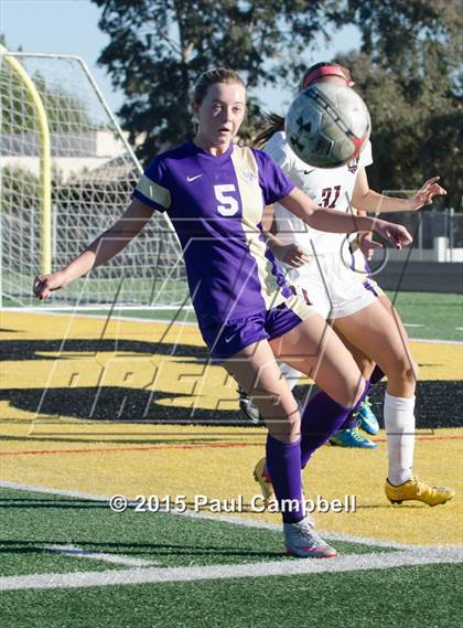 Thumbnail 2 in Notre Dame Prep vs Hamilton (Tournament of Champions) photogallery.