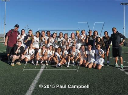 Thumbnail 2 in Notre Dame Prep vs Hamilton (Tournament of Champions) photogallery.