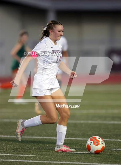 Thumbnail 3 in Wimberley vs. Gateway College Preparatory (UIL 4A Soccer Bi-District) photogallery.