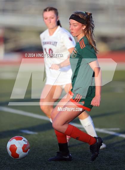 Thumbnail 1 in Wimberley vs. Gateway College Preparatory (UIL 4A Soccer Bi-District) photogallery.