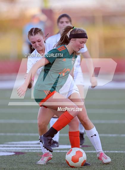 Thumbnail 1 in Wimberley vs. Gateway College Preparatory (UIL 4A Soccer Bi-District) photogallery.