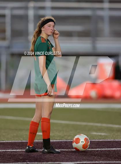 Thumbnail 1 in Wimberley vs. Gateway College Preparatory (UIL 4A Soccer Bi-District) photogallery.