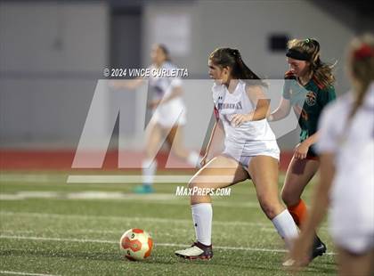 Thumbnail 2 in Wimberley vs. Gateway College Preparatory (UIL 4A Soccer Bi-District) photogallery.