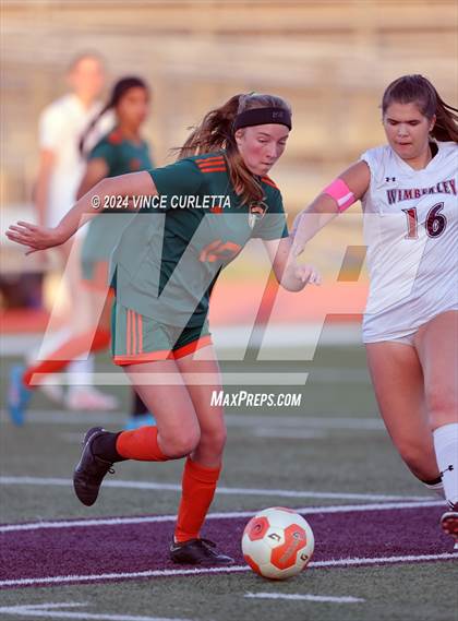 Thumbnail 2 in Wimberley vs. Gateway College Preparatory (UIL 4A Soccer Bi-District) photogallery.