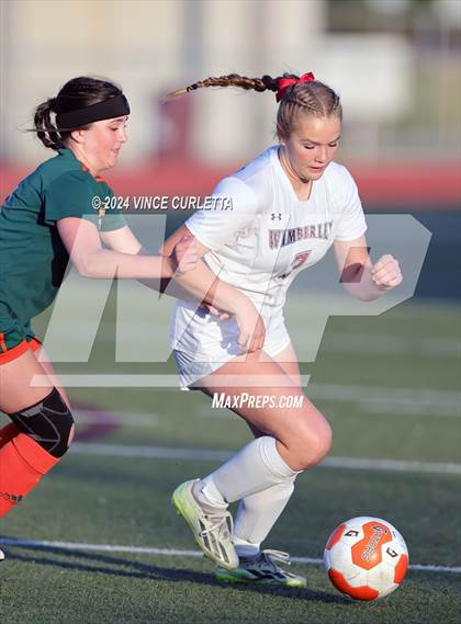 Thumbnail 1 in Wimberley vs. Gateway College Preparatory (UIL 4A Soccer Bi-District) photogallery.