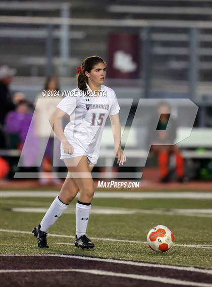 Thumbnail 2 in Wimberley vs. Gateway College Preparatory (UIL 4A Soccer Bi-District) photogallery.