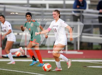 Thumbnail 3 in Wimberley vs. Gateway College Preparatory (UIL 4A Soccer Bi-District) photogallery.