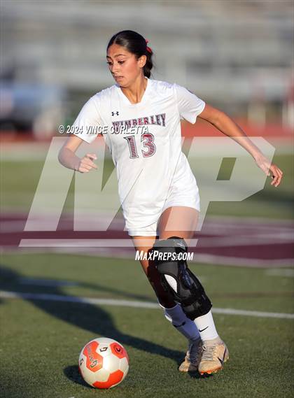 Thumbnail 1 in Wimberley vs. Gateway College Preparatory (UIL 4A Soccer Bi-District) photogallery.