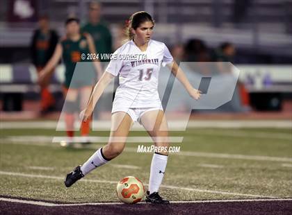 Thumbnail 1 in Wimberley vs. Gateway College Preparatory (UIL 4A Soccer Bi-District) photogallery.