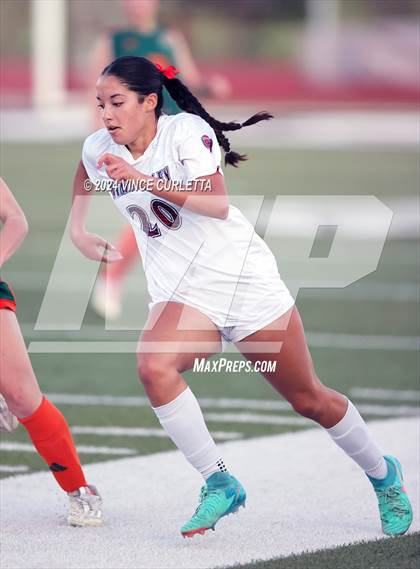 Thumbnail 1 in Wimberley vs. Gateway College Preparatory (UIL 4A Soccer Bi-District) photogallery.