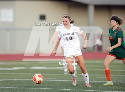 Thumbnail 2 in Wimberley vs. Gateway College Preparatory (UIL 4A Soccer Bi-District) photogallery.