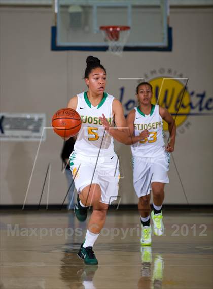Thumbnail 1 in St. Joseph vs Mater Dei (National Prep Classic) photogallery.