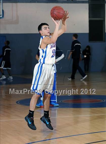 Thumbnail 2 in Rolling Hills Prep @ AGBU (CIF SS D5A Playoffs) photogallery.