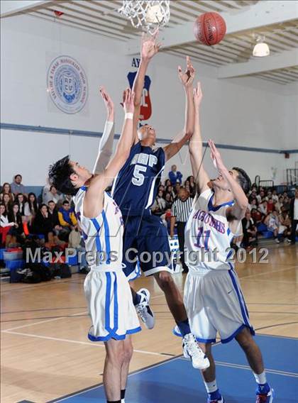 Thumbnail 2 in Rolling Hills Prep @ AGBU (CIF SS D5A Playoffs) photogallery.