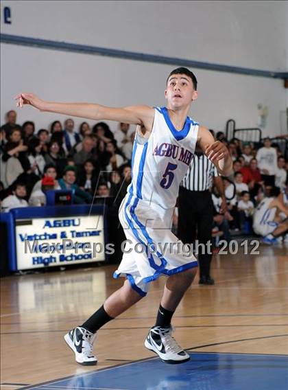 Thumbnail 2 in Rolling Hills Prep @ AGBU (CIF SS D5A Playoffs) photogallery.