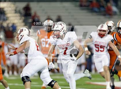 Thumbnail 1 in Muenster vs. Wink (UIL Football 2A Region 2 Area) photogallery.