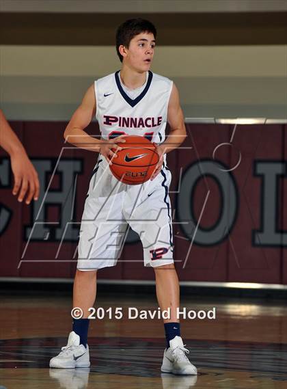 Thumbnail 3 in Dawson vs. Pinnacle (MaxPreps Holiday Classic) photogallery.