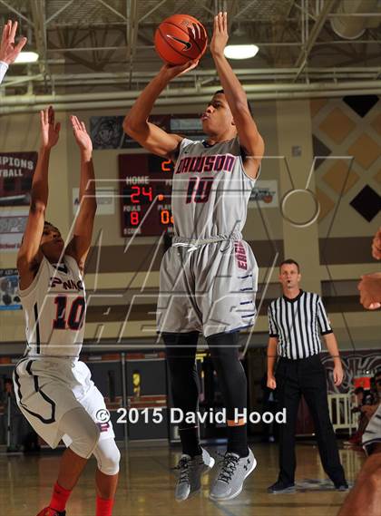 Thumbnail 2 in Dawson vs. Pinnacle (MaxPreps Holiday Classic) photogallery.