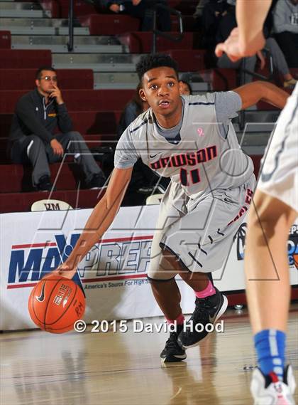 Thumbnail 3 in Dawson vs. Pinnacle (MaxPreps Holiday Classic) photogallery.
