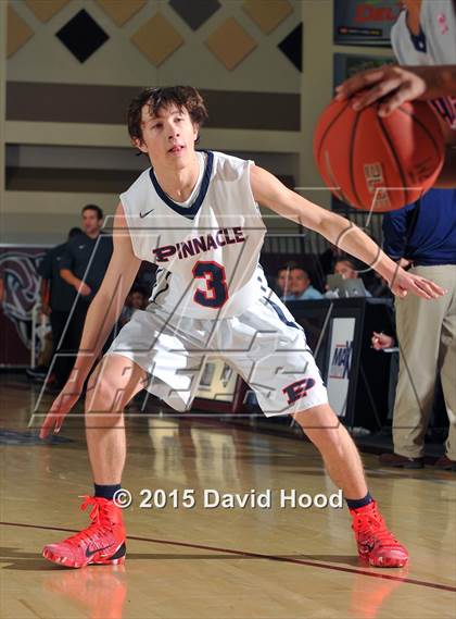 Thumbnail 3 in Dawson vs. Pinnacle (MaxPreps Holiday Classic) photogallery.