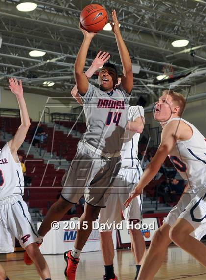 Thumbnail 2 in Dawson vs. Pinnacle (MaxPreps Holiday Classic) photogallery.