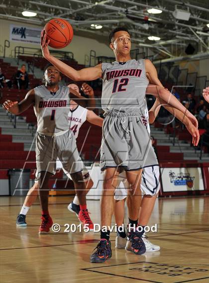 Thumbnail 2 in Dawson vs. Pinnacle (MaxPreps Holiday Classic) photogallery.