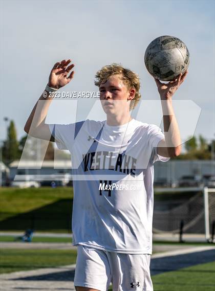 Thumbnail 1 in Westlake @ Hunter (UHSAA 6A First Round) photogallery.