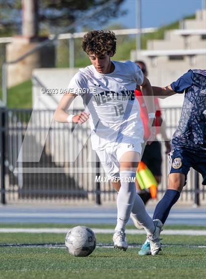 Thumbnail 3 in Westlake @ Hunter (UHSAA 6A First Round) photogallery.