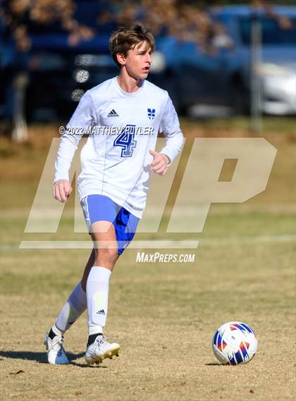 Thumbnail 3 in Christ the King vs. Rosewood (NCHSAA 1A Final)(1 of 2 - the Game) photogallery.