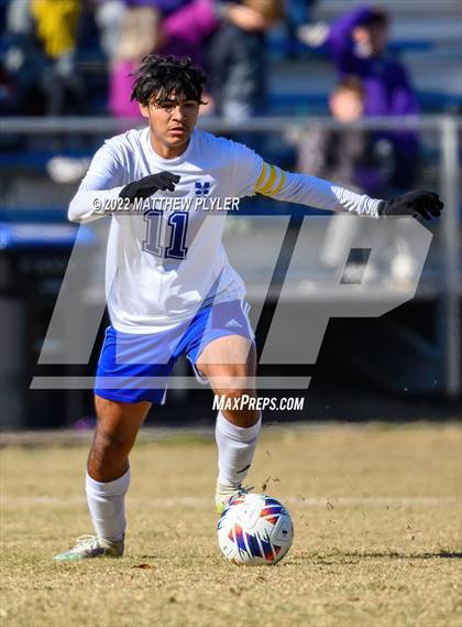 Thumbnail 2 in Christ the King vs. Rosewood (NCHSAA 1A Final)(1 of 2 - the Game) photogallery.