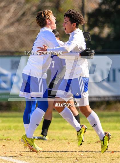 Thumbnail 2 in Christ the King vs. Rosewood (NCHSAA 1A Final)(1 of 2 - the Game) photogallery.