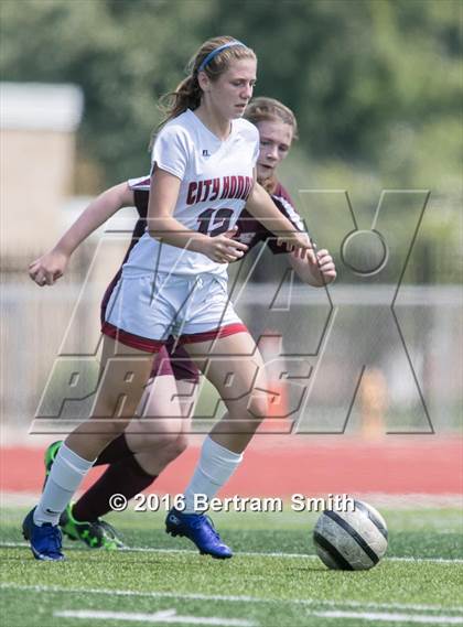 Thumbnail 3 in Sacred Heart Academy vs City Honors photogallery.