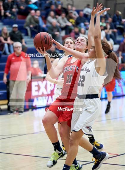 Thumbnail 3 in Liberty @ Dakota Ridge (CHSAA 5A Round 2 Playoff) photogallery.