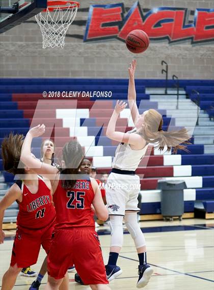 Thumbnail 1 in Liberty @ Dakota Ridge (CHSAA 5A Round 2 Playoff) photogallery.