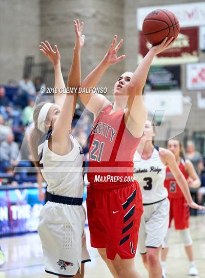 Thumbnail 2 in Liberty @ Dakota Ridge (CHSAA 5A Round 2 Playoff) photogallery.