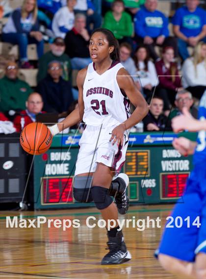 Thumbnail 3 in Ossining vs. Cicero-North Syracuse (NYSPHSAA Class AA Final) photogallery.