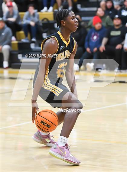 Thumbnail 2 in Fountain Hills vs. Highland Prep (Coyotes Basketball Invitational) Championship photogallery.